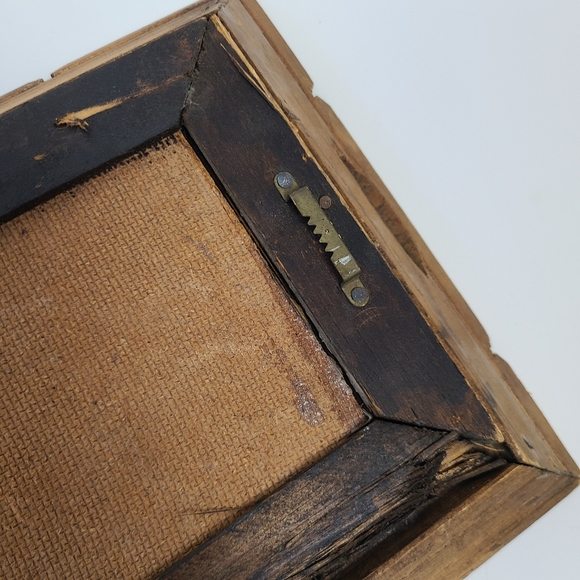 [Vintage] Hand painted Mexican pottery tile tray - Picture 4 of 5